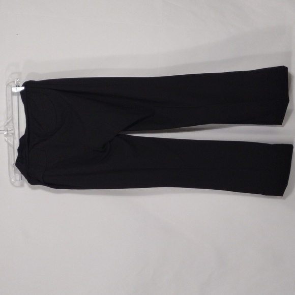EUC Gap Maternity Modern Boot Black Dress Pants size 6L Stretch - Picture 4 of 14